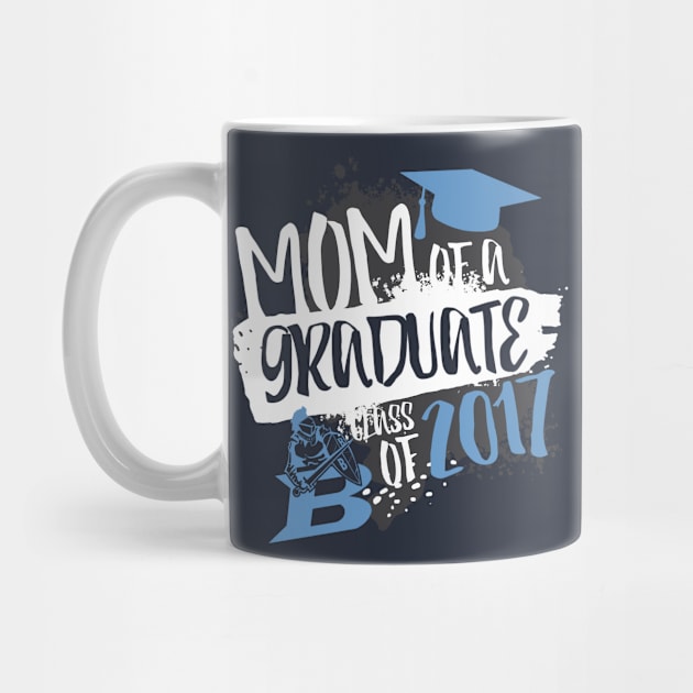 Graduation Mom- Blue by masterpanto